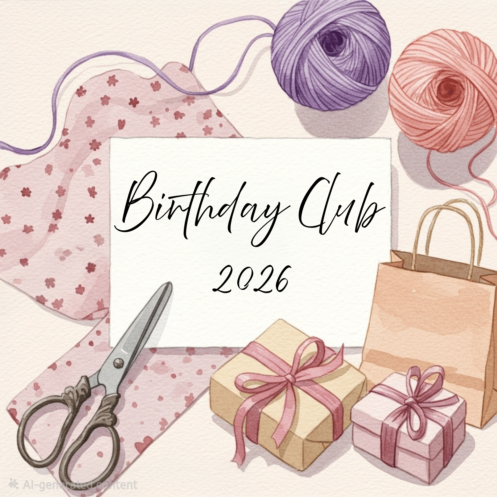 Birthday Club 2026 Pre-Order
